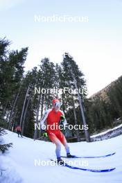 07.11.2024, Davos, Switzerland (SUI): Sebastian Stalder (SUI) - Biathlon training, snowfarming track, Davos (SUI). www.nordicfocus.com. © Manzoni/NordicFocus. Every downloaded picture is fee-liable.