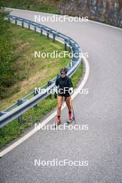 30.09.2024, Lavaze, Italy (ITA): Astrid Plosch (ITA) - Biathlon summer training, Lavaze (ITA). www.nordicfocus.com. © Barbieri/NordicFocus. Every downloaded picture is fee-liable.