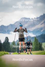 15.06.2024, Lavaze, Italy (ITA): Anton Ivarsson (SWE) - Biathlon summer training, Lavaze (ITA). www.nordicfocus.com. © Barbieri/NordicFocus. Every downloaded picture is fee-liable.