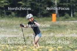 19.05.2024, Forni Avoltri, Italy (ITA): Michela Carrara (ITA) - Biathlon summer training, Forni Avoltri (ITA). www.nordicfocus.com. © Del Fabbro/NordicFocus. Every downloaded picture is fee-liable.