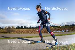 22.10.2024, Lavaze, Italy (ITA): Vetle Sjaastad Christiansen (NOR) - Biathlon summer training, Lavaze (ITA). www.nordicfocus.com. © Vanzetta/NordicFocus. Every downloaded picture is fee-liable.