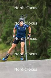 05.09.2024, Lenzerheide, Switzerland (SUI): Vetle Sjaastad Christiansen (NOR) - Biathlon summer training, Lenzerheide (SUI). www.nordicfocus.com. © Manzoni/NordicFocus. Every downloaded picture is fee-liable.