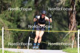 18.07.2024, Lenzerheide, Switzerland (SUI): Grace Castonguay (USA) - Biathlon summer training, Lenzerheide (SUI). www.nordicfocus.com. © Manzoni/NordicFocus. Every downloaded picture is fee-liable.