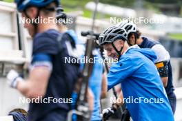 26.08.2024, Martell, Italy (ITA): Elia Zeni (ITA) - Biathlon summer training, Martell (ITA). www.nordicfocus.com. © Vanzetta/NordicFocus. Every downloaded picture is fee-liable.