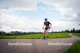 15.06.2024, Lavaze, Italy (ITA): Elvira Oeberg (SWE) - Biathlon summer training, Lavaze (ITA). www.nordicfocus.com. © Barbieri/NordicFocus. Every downloaded picture is fee-liable.