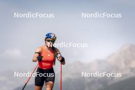 19.06.2024, Lavaze, Italy (ITA): Dorothea Wierer (ITA) - Biathlon summer training, Lavaze (ITA). www.nordicfocus.com. © Vanzetta/NordicFocus. Every downloaded picture is fee-liable.