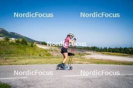 31.07.2024, Lavaze, Italy (ITA): Lisa Osl (AUT) - Biathlon summer training, Lavaze (ITA). www.nordicfocus.com. © Barbieri/NordicFocus. Every downloaded picture is fee-liable.