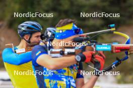 11.10.2024, Ramsau am Dachstein, Austria (AUT): Denys Nasyko (UKR) - Biathlon summer training, Dachsteinglacier, Ramsau am Dachstein (AUT). www.nordicfocus.com. © Manzoni/NordicFocus. Every downloaded picture is fee-liable.