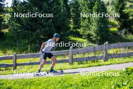 31.07.2024, Lavaze, Italy (ITA): Antonin Guigonnat (FRA) - Biathlon summer training, Lavaze (ITA). www.nordicfocus.com. © Barbieri/NordicFocus. Every downloaded picture is fee-liable.