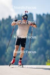 27.06.2024, Lavaze, Italy (ITA): Sturla Holm Laegreid (NOR) - Biathlon summer training, Lavaze (ITA). www.nordicfocus.com. © Barbieri/NordicFocus. Every downloaded picture is fee-liable.