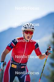 28.06.2024, Lavaze, Italy (ITA): Ingrid Landmark Tandrevold (NOR) - Biathlon summer training, Lavaze (ITA). www.nordicfocus.com. © Barbieri/NordicFocus. Every downloaded picture is fee-liable.