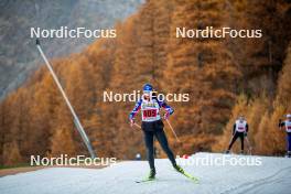 09.11.2024, Bessans, France (FRA): Justine Braisaz-Bouchet (FRA) - Biathlon summer training, Bessans (FRA). www.nordicfocus.com. © Authamayou/NordicFocus. Every downloaded picture is fee-liable.