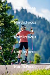 27.06.2024, Lavaze, Italy (ITA): Juni Arnekleiv (NOR) - Biathlon summer training, Lavaze (ITA). www.nordicfocus.com. © Barbieri/NordicFocus. Every downloaded picture is fee-liable.