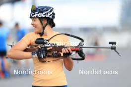 24.07.2024, Premanon, France (FRA): Camille Bened (FRA) - Biathlon summer training, Premanon (FRA). www.nordicfocus.com. © Manzoni/NordicFocus. Every downloaded picture is fee-liable.