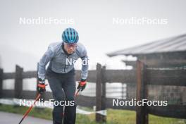 27.09.2024, Lavaze, Italy (ITA): Lukas Hofer (ITA) - Biathlon summer training, Lavaze (ITA). www.nordicfocus.com. © Barbieri/NordicFocus. Every downloaded picture is fee-liable.