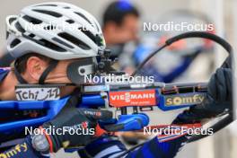 02.07.2024, Premanon, France (FRA): Fabien Claude (FRA) - Biathlon summer training, Premanon (FRA). www.nordicfocus.com. © Manzoni/NordicFocus. Every downloaded picture is fee-liable.