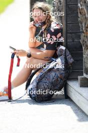 15.07.2024, Lenzerheide, Switzerland (SUI): Grace Castonguay (USA) - Biathlon summer training, Lenzerheide (SUI). www.nordicfocus.com. © Manzoni/NordicFocus. Every downloaded picture is fee-liable.