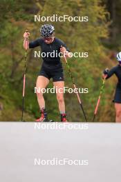 13.10.2024, Ramsau am Dachstein, Austria (AUT): Elisa Gasparin (SUI) - Biathlon summer training, Ramsau am Dachstein (AUT). www.nordicfocus.com. © Manzoni/NordicFocus. Every downloaded picture is fee-liable.