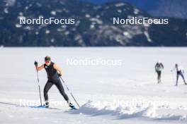 14.10.2024, Ramsau am Dachstein, Austria (AUT): Sophie Chauveau (FRA) - Biathlon summer training, Dachsteinglacier, Ramsau am Dachstein (AUT). www.nordicfocus.com. © Manzoni/NordicFocus. Every downloaded picture is fee-liable.