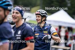 26.08.2024, Martell, Italy (ITA): Tommaso Giacomel (ITA) - Biathlon summer training, Martell (ITA). www.nordicfocus.com. © Vanzetta/NordicFocus. Every downloaded picture is fee-liable.