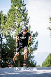 17.08.2024, Font-Romeu, France (FRA): Lionel Jouannaud (FRA) - Biathlon summer training, Font-Romeu (FRA). www.nordicfocus.com. © Authamayou/NordicFocus. Every downloaded picture is fee-liable.