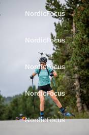 20.09.2024, Font-Romeu, France (FRA): Marine Debloem (BEL) - Biathlon summer training, Font-Romeu (FRA). www.nordicfocus.com. © Authamayou/NordicFocus. Every downloaded picture is fee-liable.