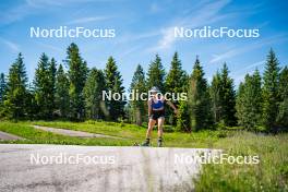 28.06.2024, Lavaze, Italy (ITA): Juni Arnekleiv (NOR) - Biathlon summer training, Lavaze (ITA). www.nordicfocus.com. © Barbieri/NordicFocus. Every downloaded picture is fee-liable.