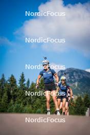 06.08.2024, Lavaze, Italy (ITA): Anna Andexer (AUT) - Biathlon summer training, Lavaze (ITA). www.nordicfocus.com. © Barbieri/NordicFocus. Every downloaded picture is fee-liable.