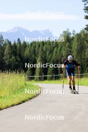 15.07.2024, Lenzerheide, Switzerland (SUI): Bjorn Westervelt (USA) - Biathlon summer training, Lenzerheide (SUI). www.nordicfocus.com. © Manzoni/NordicFocus. Every downloaded picture is fee-liable.