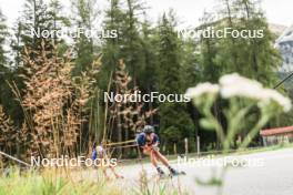 05.09.2024, Lenzerheide, Switzerland (SUI): Vetle Sjaastad Christiansen (NOR) - Biathlon summer training, Lenzerheide (SUI). www.nordicfocus.com. © Manzoni/NordicFocus. Every downloaded picture is fee-liable.