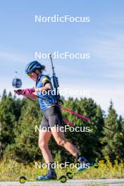 05.09.2024, Font-Romeu, France (FRA): Elvira Oeberg (SWE) - Biathlon summer training, Font-Romeu (FRA). www.nordicfocus.com. © Authamayou/NordicFocus. Every downloaded picture is fee-liable.