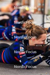 11.06.2024, Premanon, France (FRA): Oceane Michelon (FRA) - Biathlon summer training, Premanon (FRA). www.nordicfocus.com. © Manzoni/NordicFocus. Every downloaded picture is fee-liable.