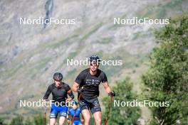 29.08.2024, Bessans, France (FRA): Emilien Jacquelin (FRA) - Biathlon summer training, Bessans (FRA). www.nordicfocus.com. © Authamayou/NordicFocus. Every downloaded picture is fee-liable.