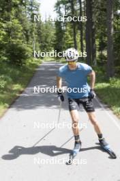 18.06.2024, Correncon-en-Vercors, France (FRA): Eric Perrot (FRA) - Biathlon summer training, Correncon-en-Vercors (FRA). www.nordicfocus.com. © Joly/NordicFocus. Every downloaded picture is fee-liable.