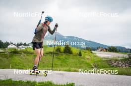 15.06.2024, Lavaze, Italy (ITA): Anton Ivarsson (SWE) - Biathlon summer training, Lavaze (ITA). www.nordicfocus.com. © Barbieri/NordicFocus. Every downloaded picture is fee-liable.