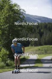 18.06.2024, Correncon-en-Vercors, France (FRA): Eric Perrot (FRA) - Biathlon summer training, Correncon-en-Vercors (FRA). www.nordicfocus.com. © Joly/NordicFocus. Every downloaded picture is fee-liable.