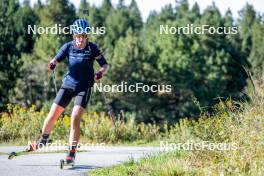 05.09.2024, Font-Romeu, France (FRA): Ella Halvarsson (SWE) - Biathlon summer training, Font-Romeu (FRA). www.nordicfocus.com. © Authamayou/NordicFocus. Every downloaded picture is fee-liable.