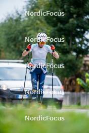 30.09.2024, Lavaze, Italy (ITA): Michela Carrara (ITA) - Biathlon summer training, Lavaze (ITA). www.nordicfocus.com. © Barbieri/NordicFocus. Every downloaded picture is fee-liable.