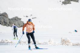 18.06.2024, Tignes, France (FRA): Gilonne Guigonnat (FRA) - Biathlon summer training, Tignes (FRA). www.nordicfocus.com. © Authamayou/NordicFocus. Every downloaded picture is fee-liable.