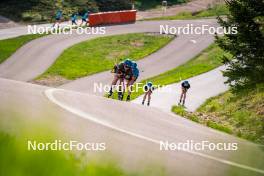 06.06.2024, Lavaze, Italy (ITA): Malte Stefansson (SWE) - Biathlon summer training, Lavaze (ITA). www.nordicfocus.com. © Barbieri/NordicFocus. Every downloaded picture is fee-liable.