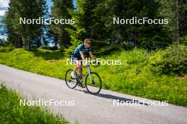 27.06.2024, Lavaze, Italy (ITA): Egil Kristiansen (NOR) - Biathlon summer training, Lavaze (ITA). www.nordicfocus.com. © Barbieri/NordicFocus. Every downloaded picture is fee-liable.