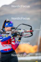 07.11.2024, Bessans, France (FRA): Chloe Bened (FRA) - Biathlon summer training, Bessans (FRA). www.nordicfocus.com. © Authamayou/NordicFocus. Every downloaded picture is fee-liable.