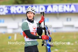 15.09.2024, Lenzerheide, Switzerland (SUI): Fabien Claude (FRA) - Sommer Nordic Event 2024, Sommer Biathlon Cup, Lenzerheide (SUI). www.nordicfocus.com. © Manzoni/NordicFocus. Every downloaded picture is fee-liable.