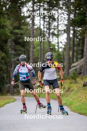 20.09.2024, Font-Romeu, France (FRA): Marek Mackels (BEL) - Biathlon summer training, Font-Romeu (FRA). www.nordicfocus.com. © Authamayou/NordicFocus. Every downloaded picture is fee-liable.