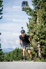 17.08.2024, Font-Romeu, France (FRA): Lionel Jouannaud (FRA) - Biathlon summer training, Font-Romeu (FRA). www.nordicfocus.com. © Authamayou/NordicFocus. Every downloaded picture is fee-liable.