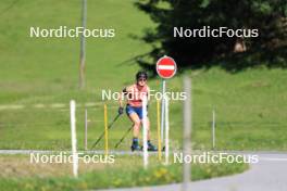 15.07.2024, Lenzerheide, Switzerland (SUI): Grace Castonguay (USA) - Biathlon summer training, Lenzerheide (SUI). www.nordicfocus.com. © Manzoni/NordicFocus. Every downloaded picture is fee-liable.