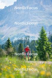 28.06.2024, Lavaze, Italy (ITA): Ingrid Landmark Tandrevold (NOR) - Biathlon summer training, Lavaze (ITA). www.nordicfocus.com. © Barbieri/NordicFocus. Every downloaded picture is fee-liable.