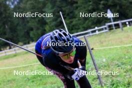 16.09.2024, Lenzerheide, Switzerland (SUI): Camille Bened (FRA) - Biathlon summer training, Lenzerheide (SUI). www.nordicfocus.com. © Manzoni/NordicFocus. Every downloaded picture is fee-liable.