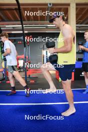 23.07.2024, Premanon, France (FRA): Emilien Claude (FRA) - Biathlon summer training, Premanon (FRA). www.nordicfocus.com. © Manzoni/NordicFocus. Every downloaded picture is fee-liable.