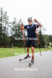 04.09.2024, Lenzerheide, Switzerland (SUI): Endre Stroemsheim (NOR) - Biathlon summer training, Lenzerheide (SUI). www.nordicfocus.com. © Manzoni/NordicFocus. Every downloaded picture is fee-liable.